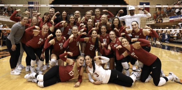 Upsets by WSU, Georgia, USC, surprises dominate Friday&rsquo;s NCAA volleyball slate